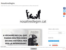 Tablet Screenshot of nosaltresllegim.cat